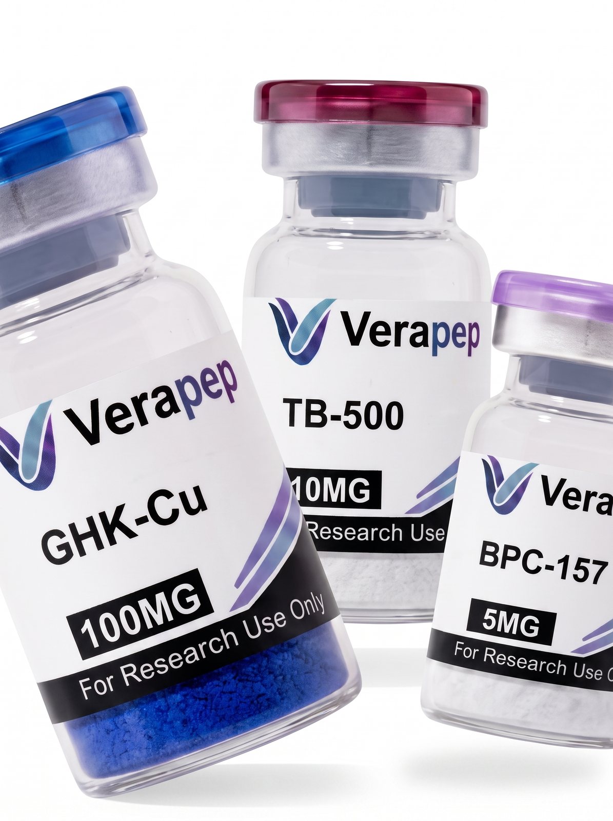 Verapep research vial collection